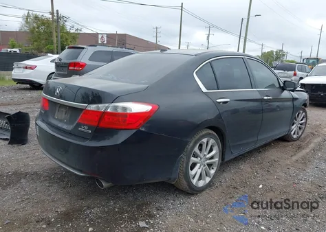2013 Honda Accord Touring from USA, damaged, VIN 1HGCR3F97DA802427